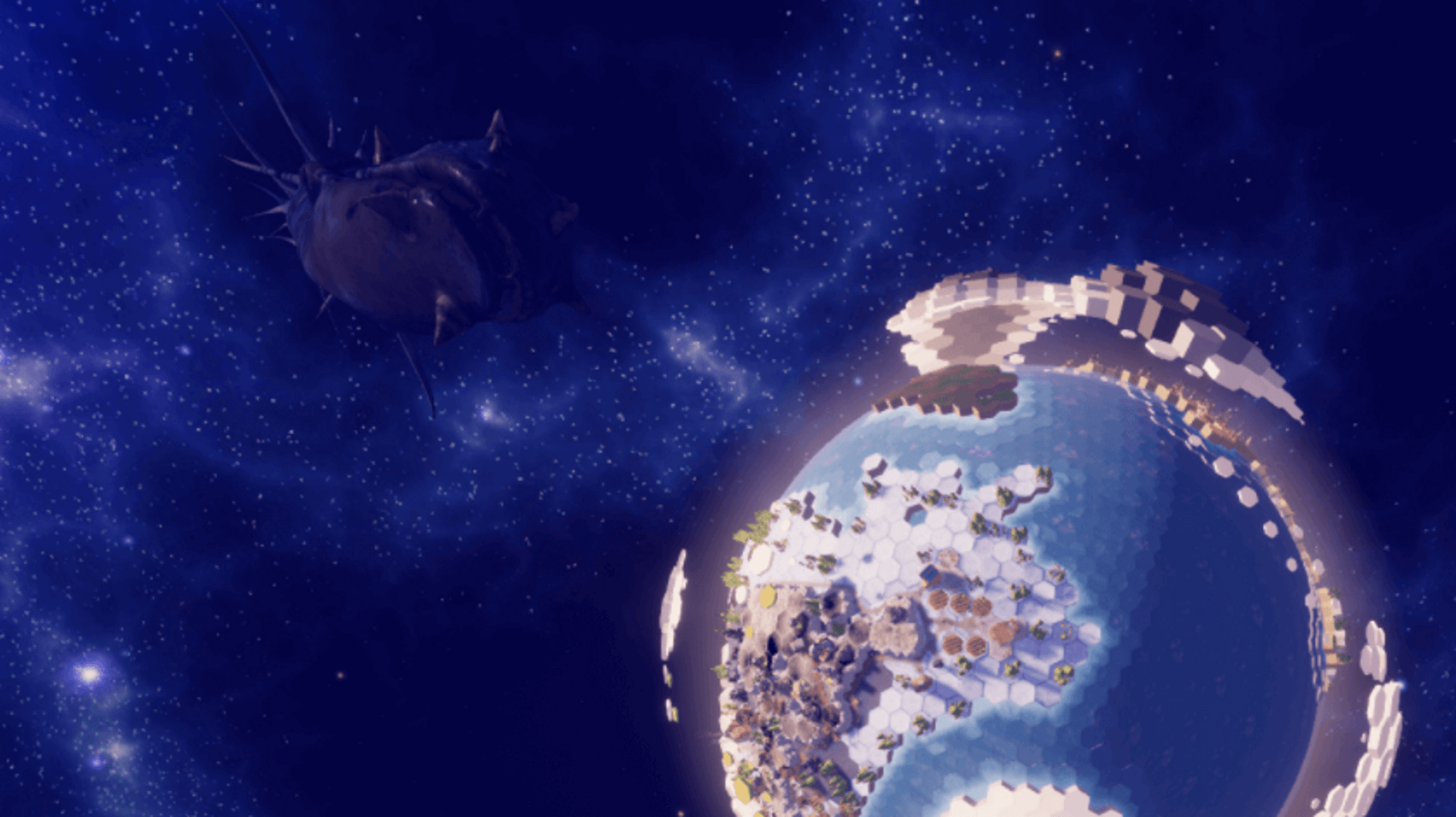 Oh no! here comes the space whale! it's going to eat your planet!