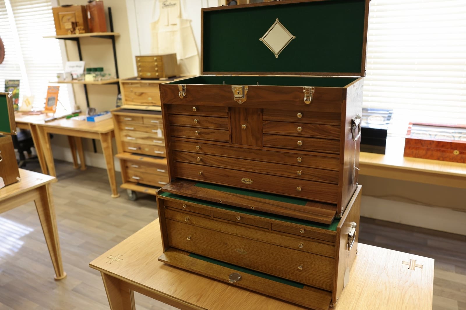 Wooden Tool Chests Hold Craftsman's Legacy