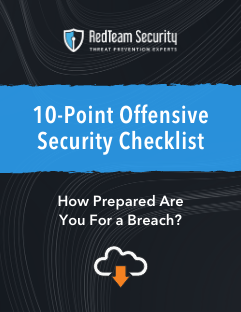 10 Point Offensive Security Checklist cover