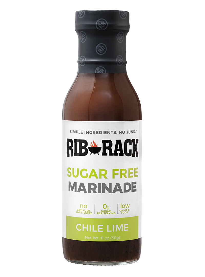 Rib Rack BBQ Sugar Free Chile Lime Marinade