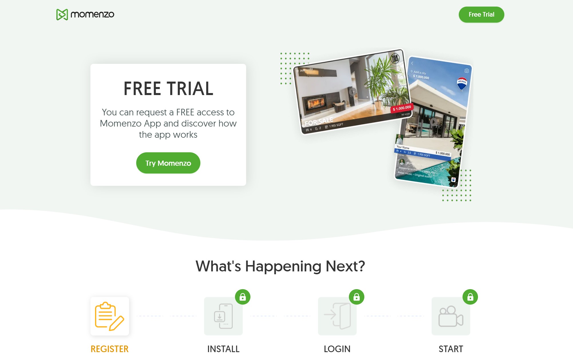 Momenzo App Free Trial