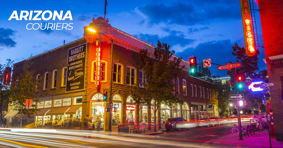 Phoenix to Flagstaff OnDemand Delivery Service Arizona Couriers