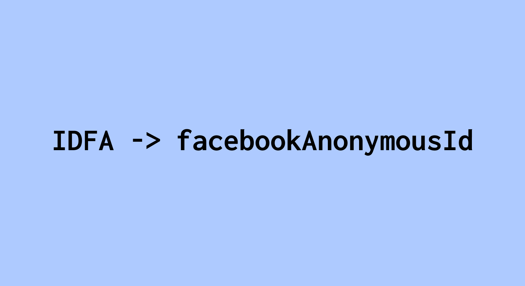 IDFA is gone for good. Can you replace it with Facebook API?