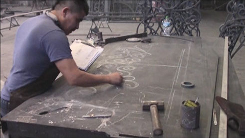 Amador Iron Works Fabricates Custom Wrought Iron Doors In Houston