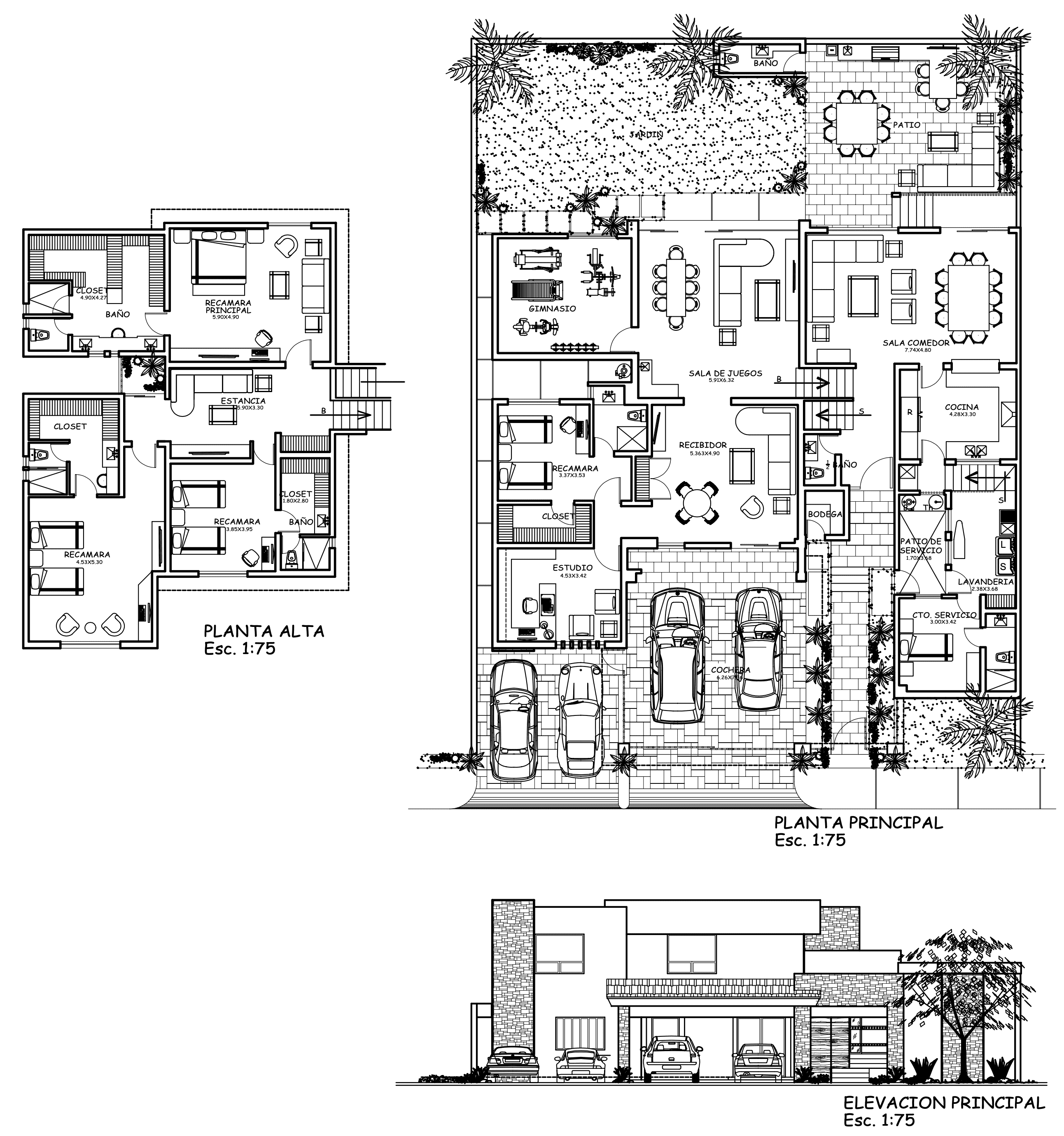 Plano Casa Río Nilo