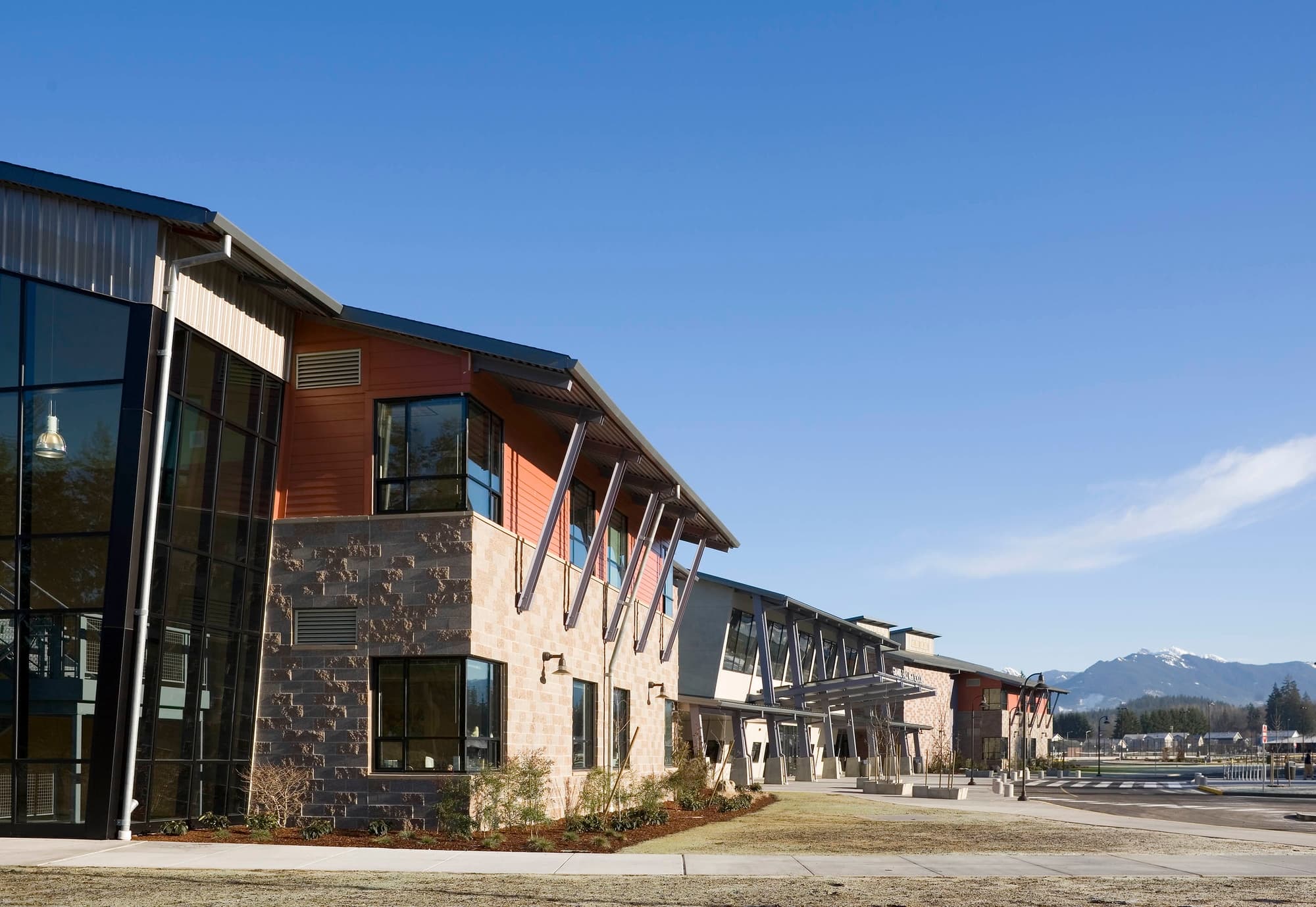Granite Falls High School Hutteball + Oremus Architecture