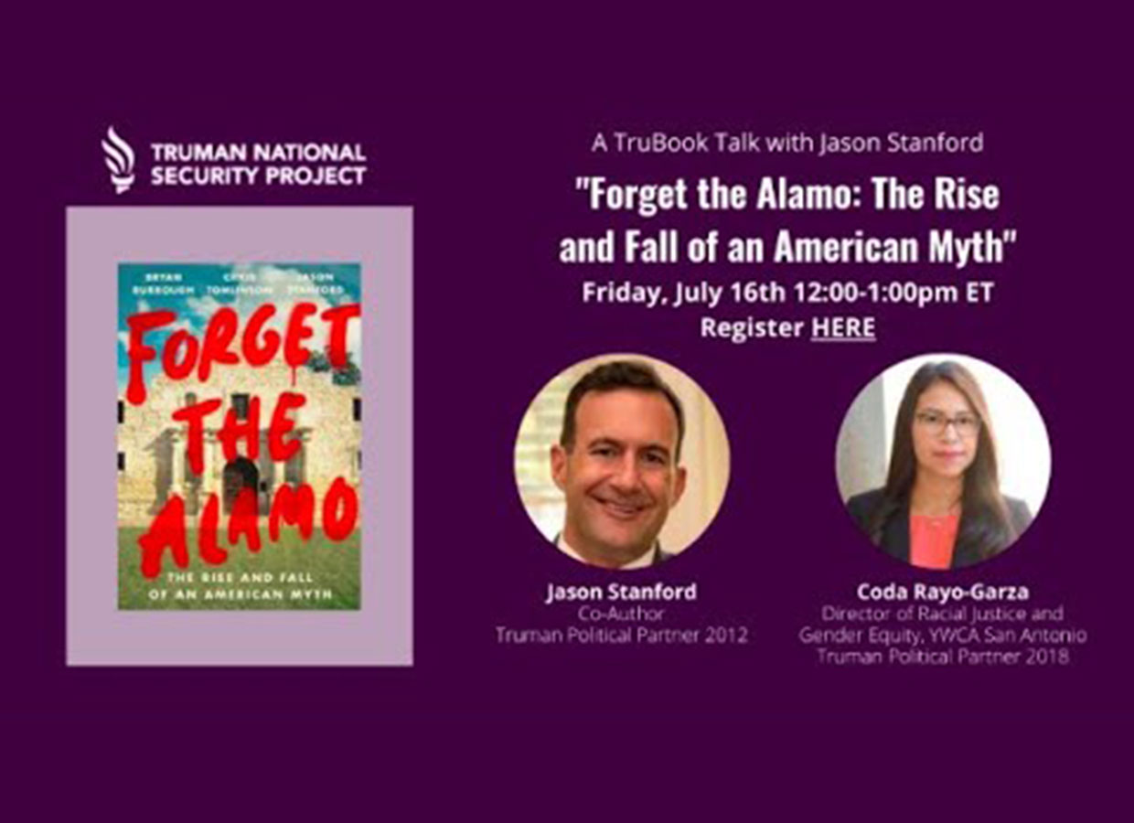 "Forget the Alamo: The Rise and Fall of an American Myth,” A TruBook Talk with Jason Stanford