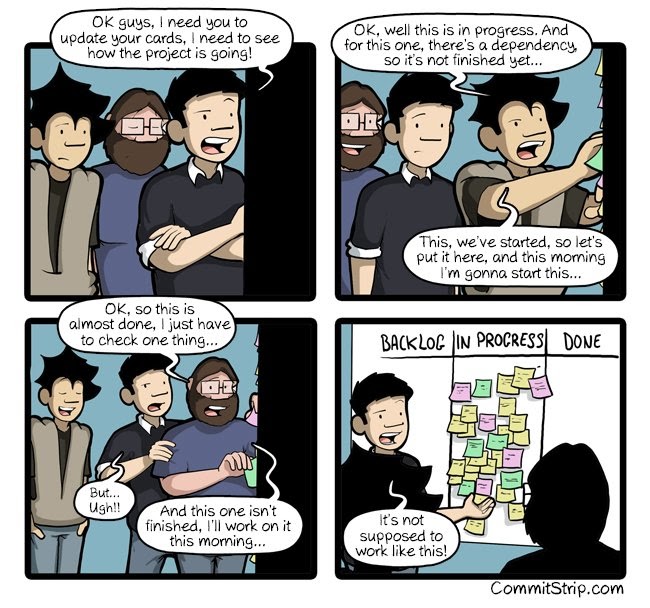Agile Organization Comic