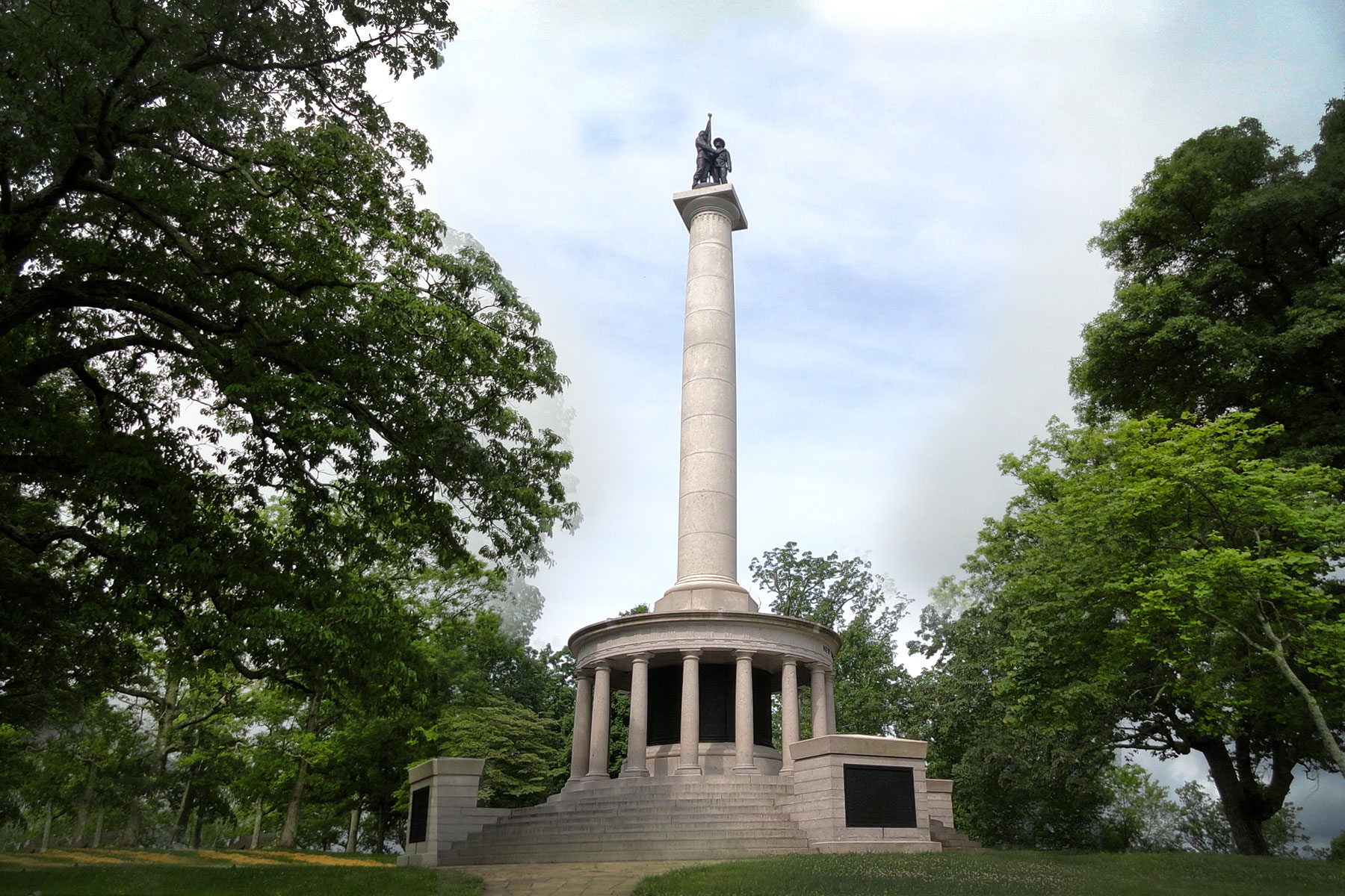 New York Peace Monument at the Chickamauga and Chattanooga National Military Park, Tennessee