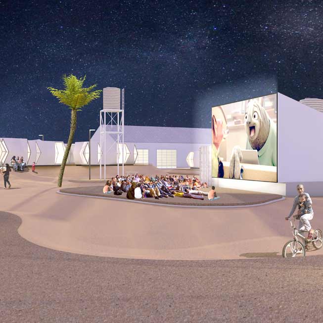 Disaster Relief-Folding Pod