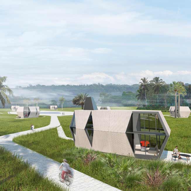 Disaster Relief-Folding Pod