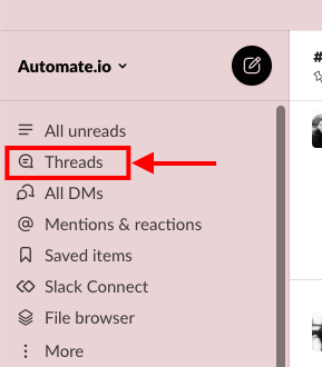 slack threads