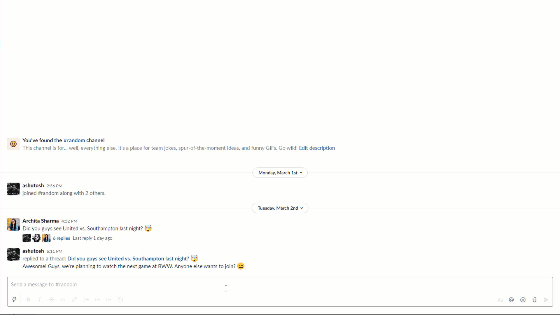 unfollow slack threads