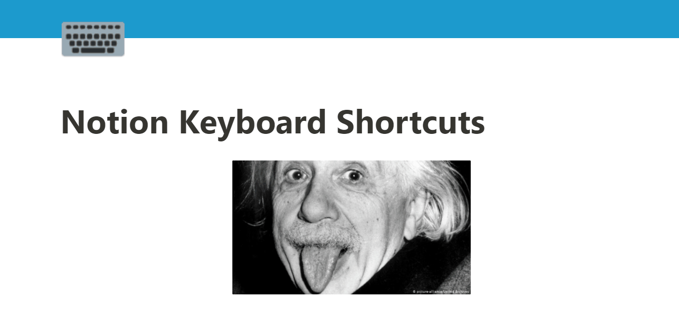 Notion keyboard shortcut to open an image in full-screen