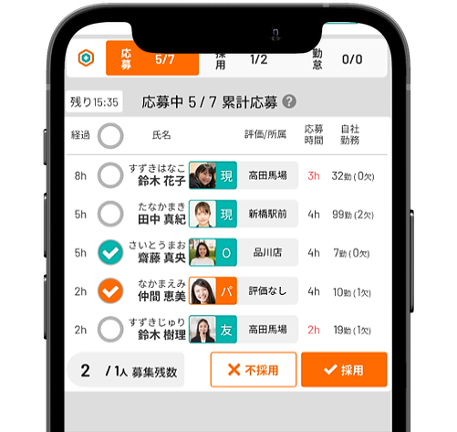 マッチボックス店舗側専用
