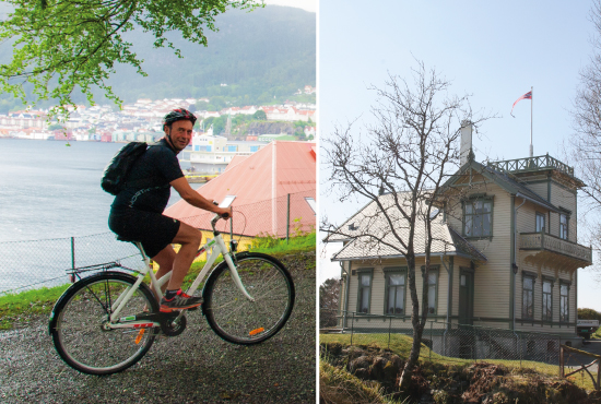 Biking and Grieg Concert