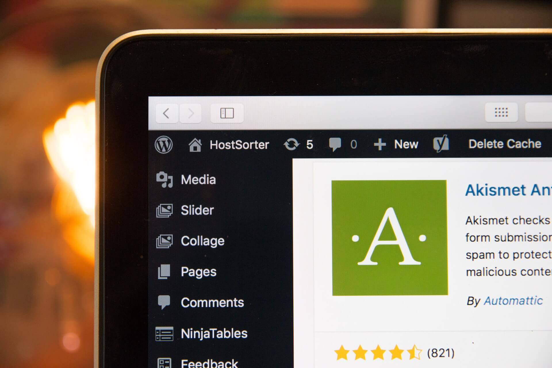 wordpress-oberflaeche