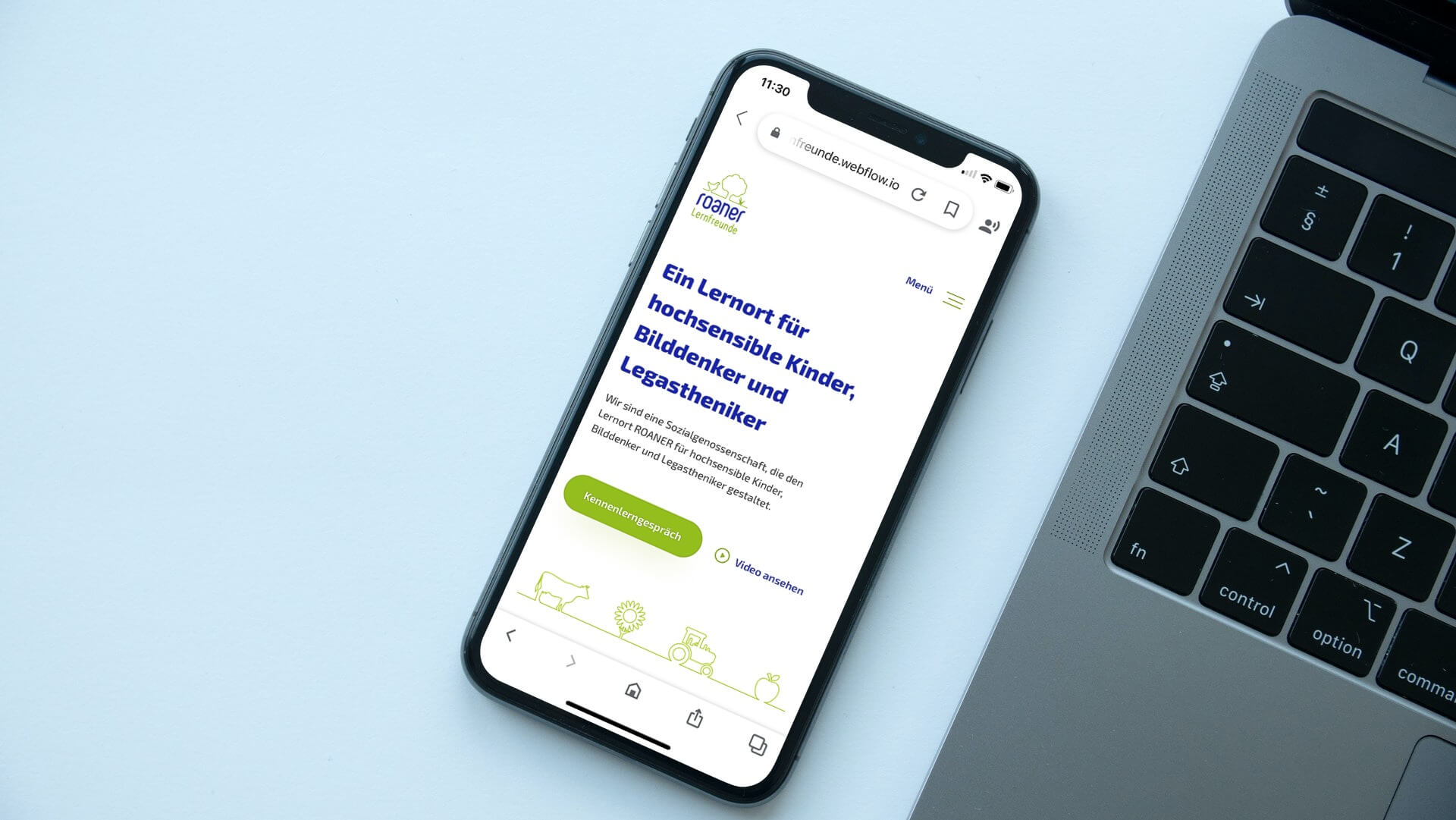 website-auf-smartphone