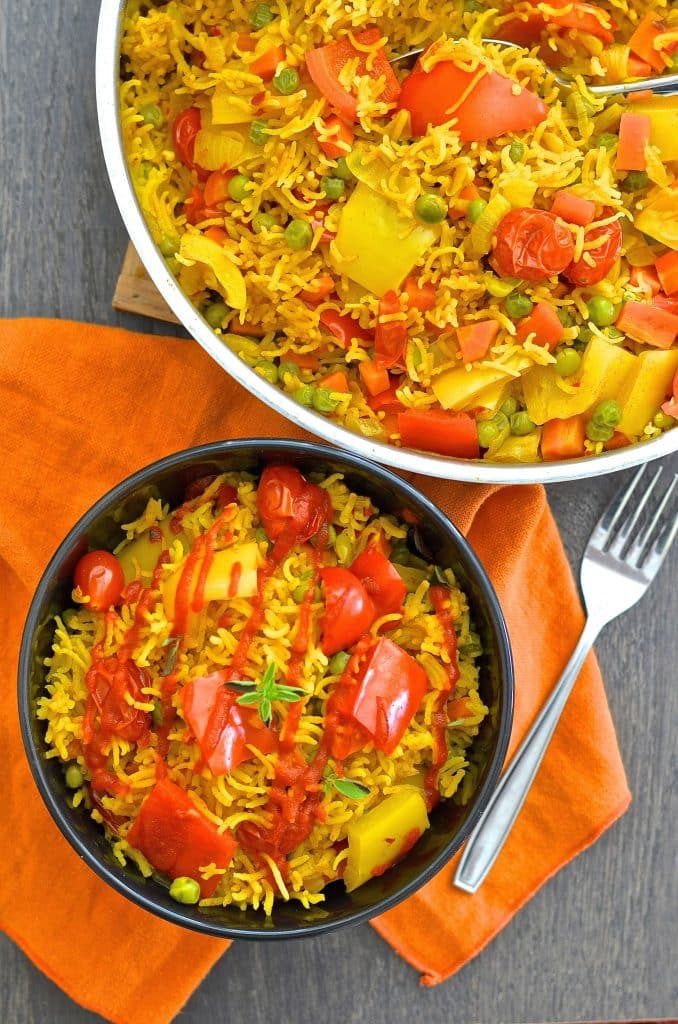 CrossFit Soda City Macro Monday Spicy Vegetable Rice IIFYM