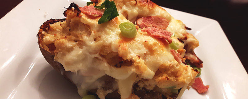 Macro Monday Recipe: Macro Friendly Stuffed Potato Skins