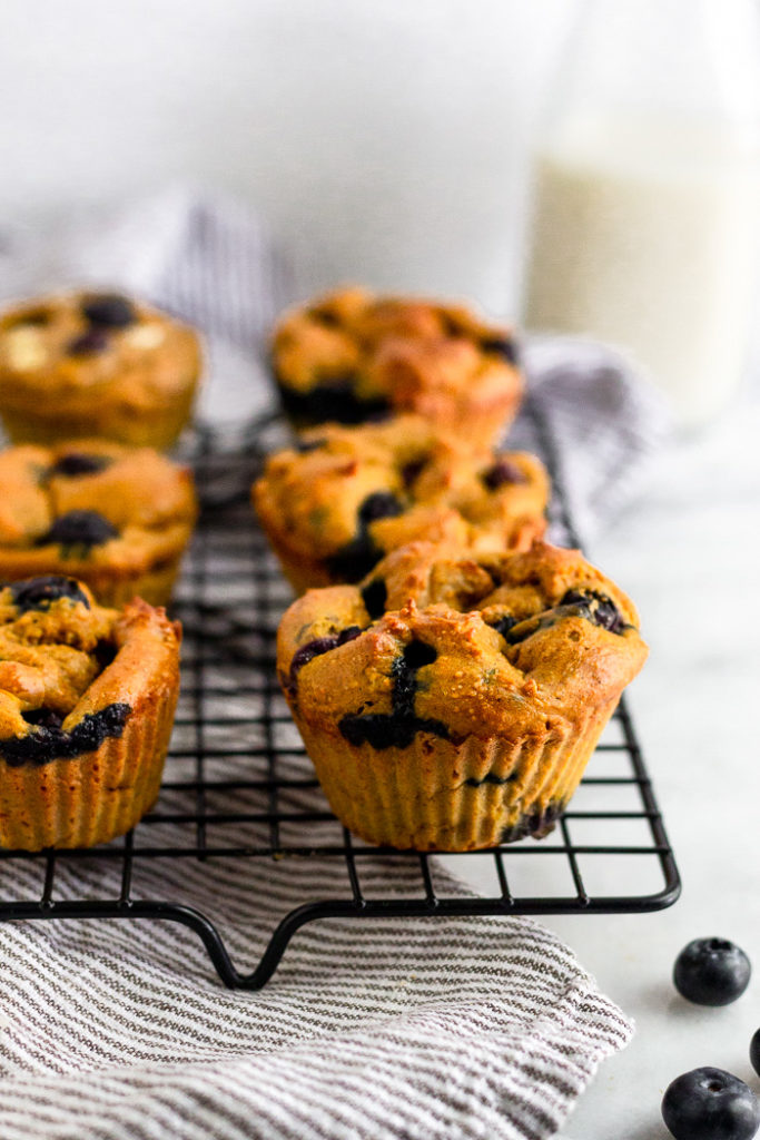 CrossFit Soda CIty Macro Monday Recipe - Sweet Potato Blueberry Protein Muffins