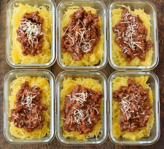 CrossFit Soda City Macro Monday Recipe - Spaghetti Squash Bolognese
