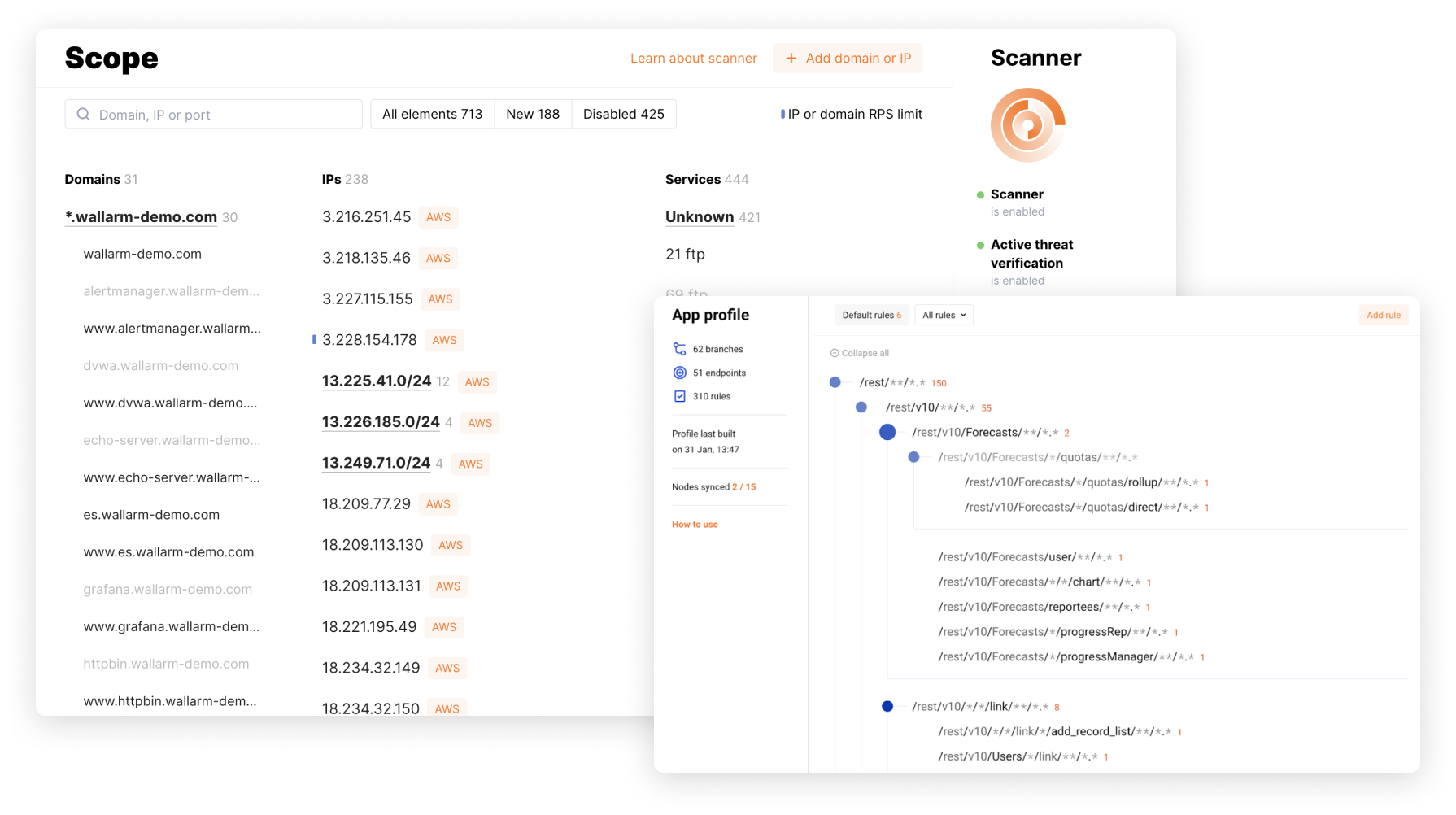 Dashboard 3 dashboard wallarm 3