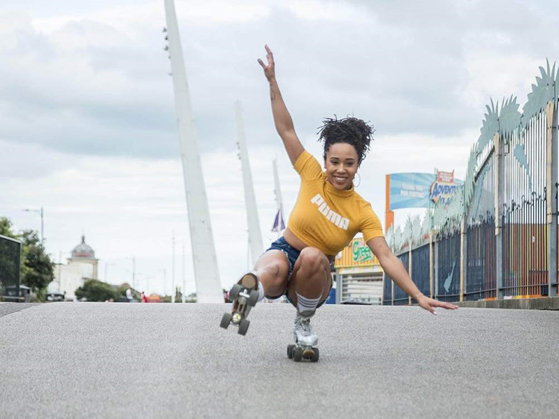 Dát is lang geleden: rolschaatsen