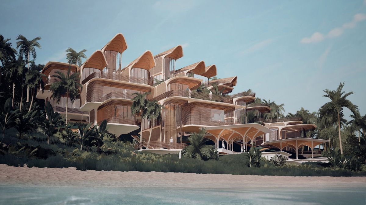 Design de casas em Próspera