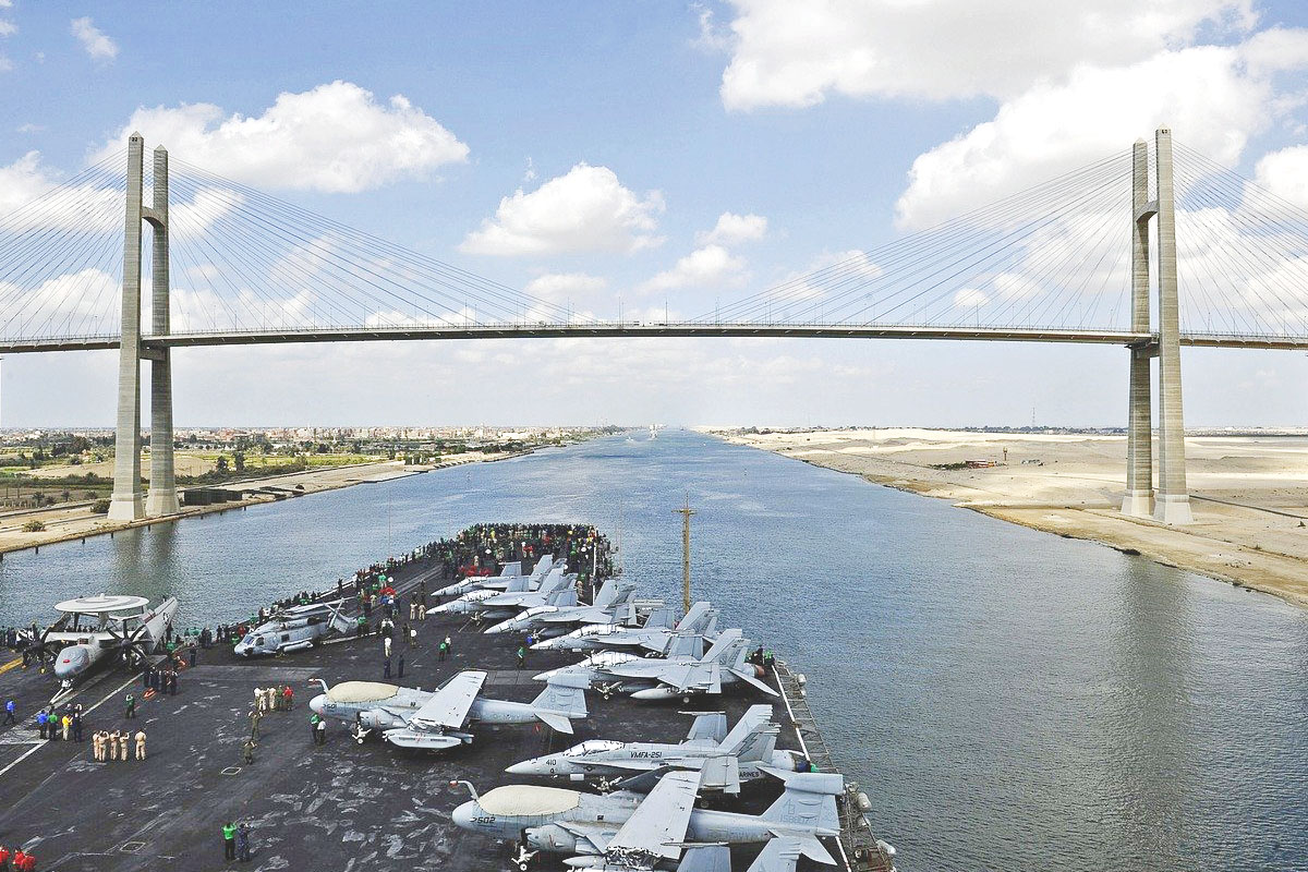 Canal de Suez, Egito