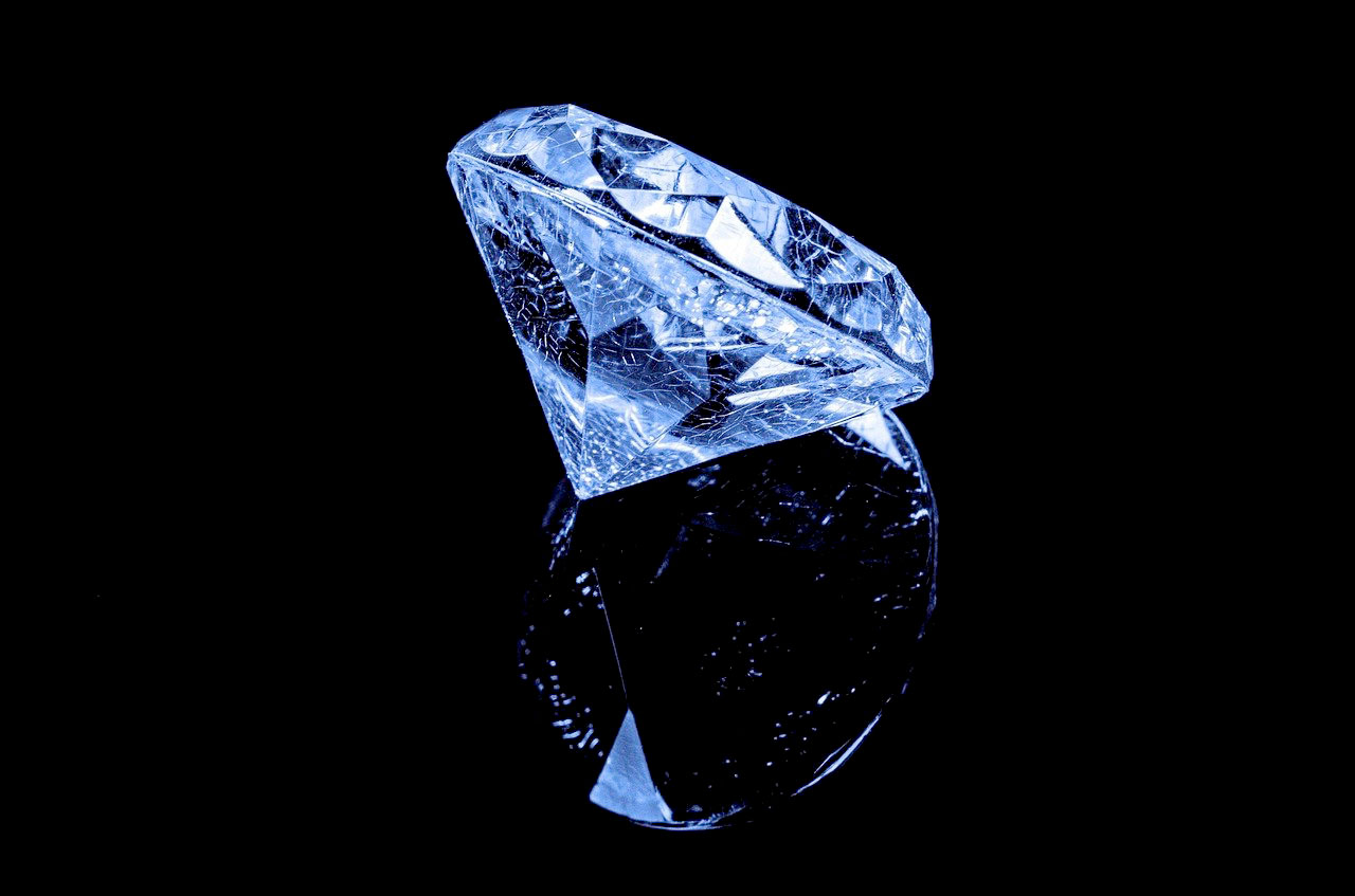 Imagem de um diamante
