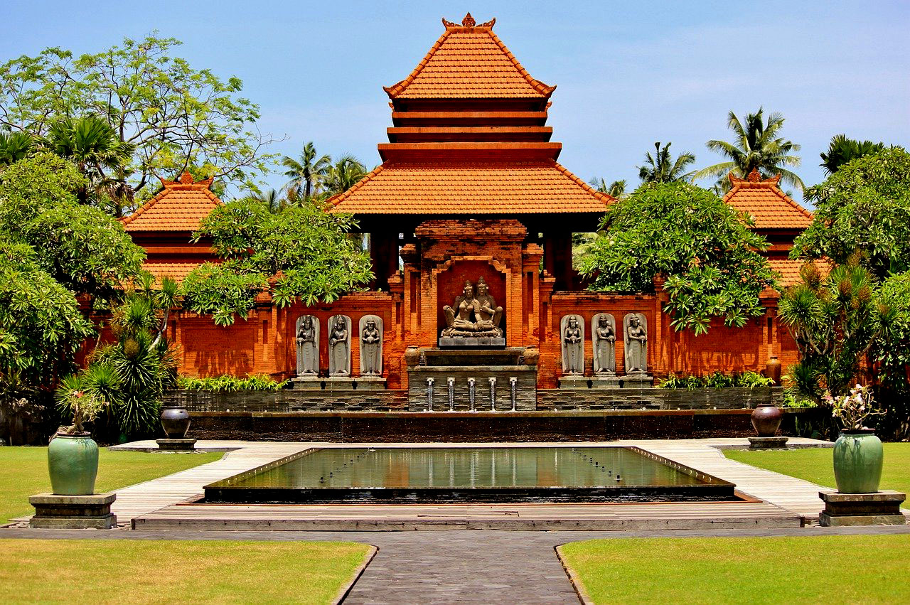 Imagem do Templo hindu em Kuta, Bali