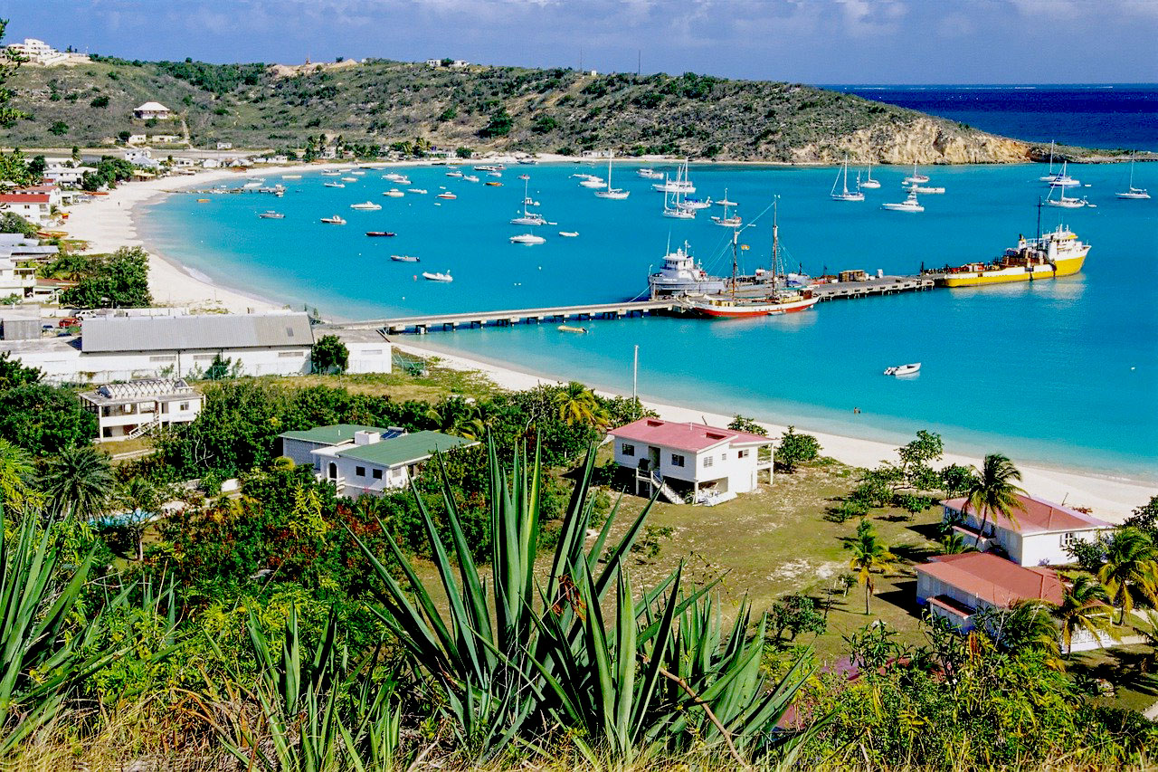 Imagem de Anguilla, um território britânico ultramarino no Caribe Oriental
