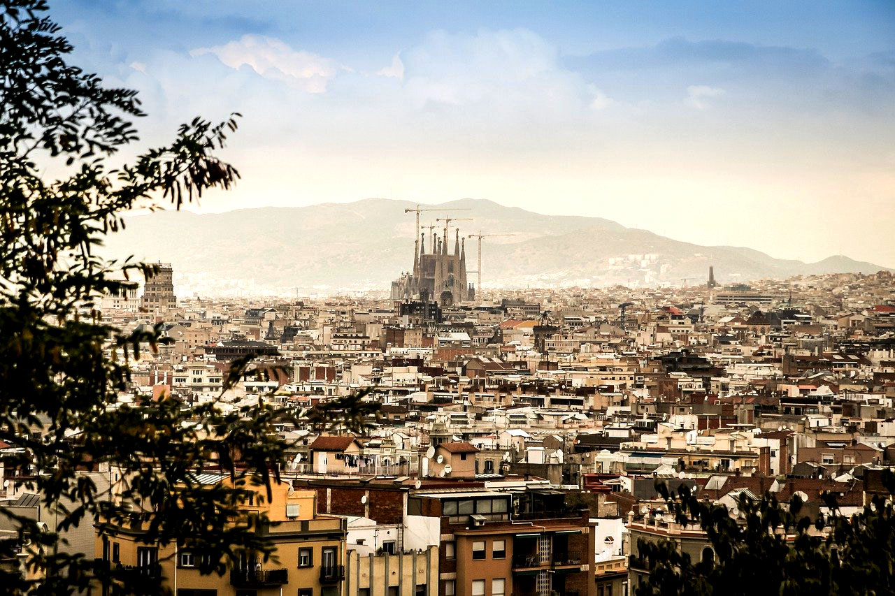 Catedral de Barcelona na Espanha