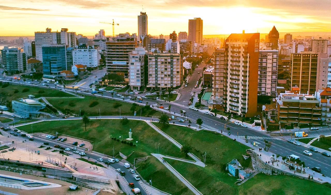 Imagem do Mar del Plata em Buenos Aires na Argentina