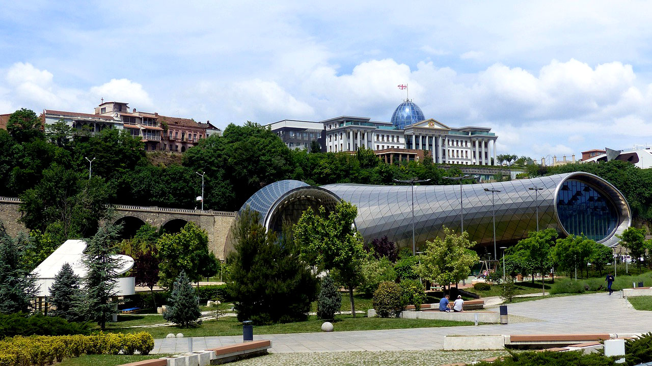Imagem de Tbilisi, capital da Geórgia