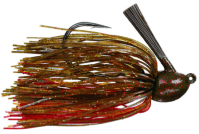 Football jig summer bass fishing