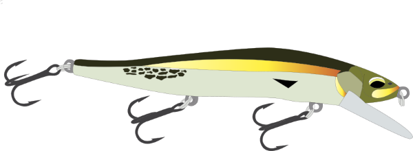 Jerkbait winter fishing