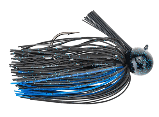 Football jig winter fishing