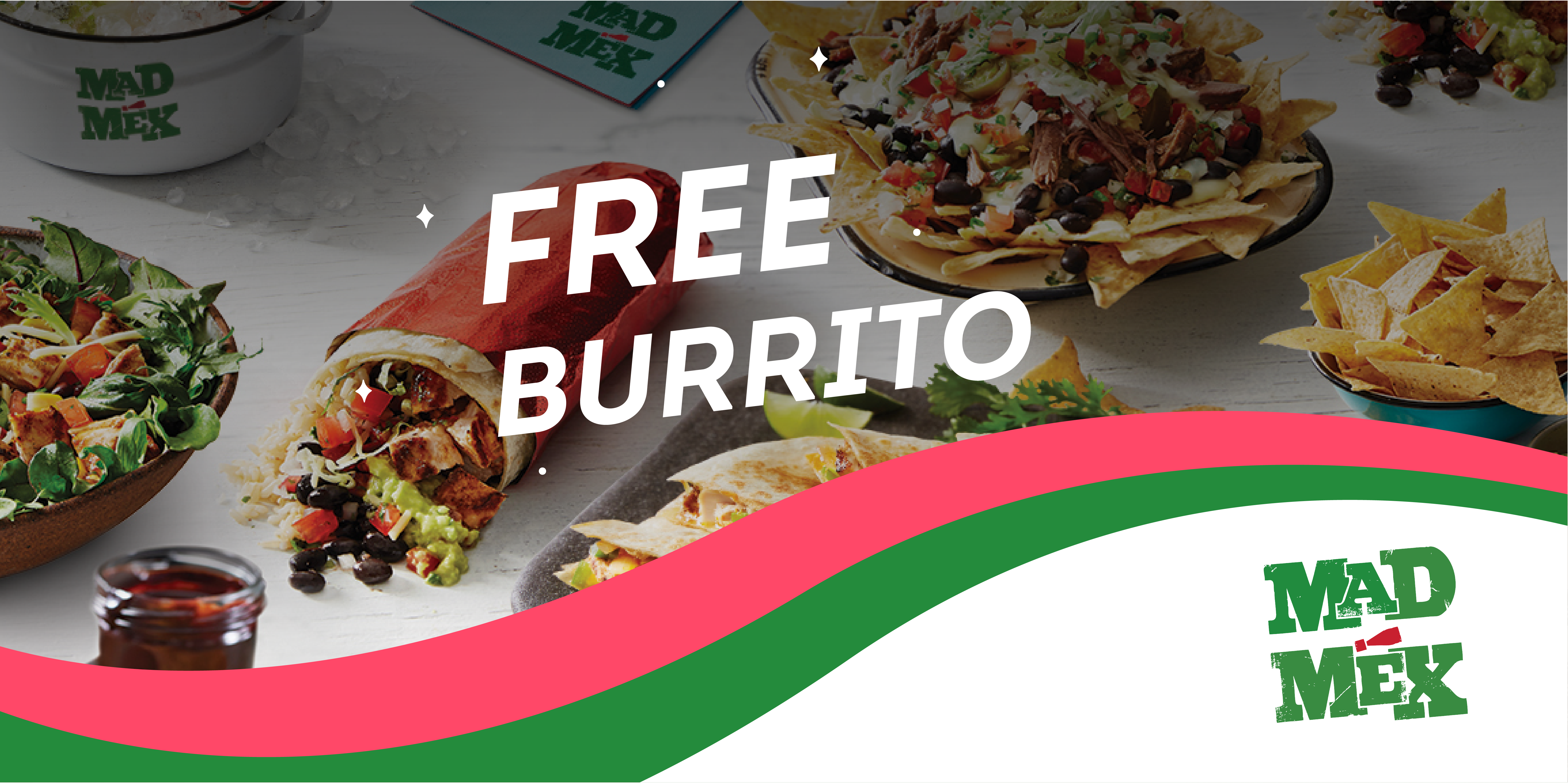 Earn a Free Burrito Mad Mex!