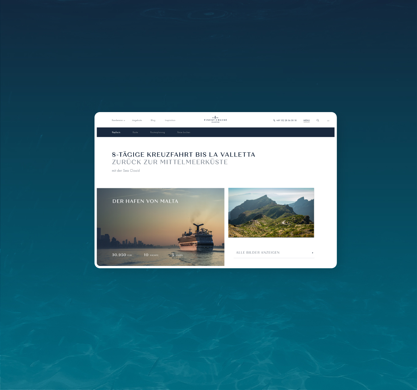 Markenentwicklung und Reiseportal für Schweizer Luxusreiseanbieter!