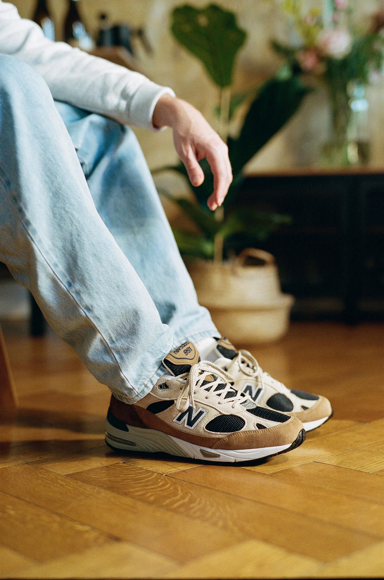 New Balance - M991SBN - Made in England - on feet