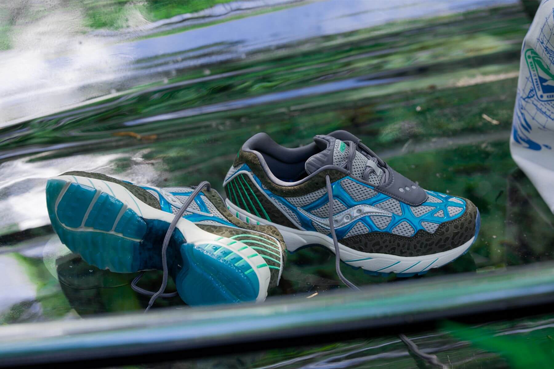 Saucony x Fresh Rags - Grid Web - "Manatee Springs"
