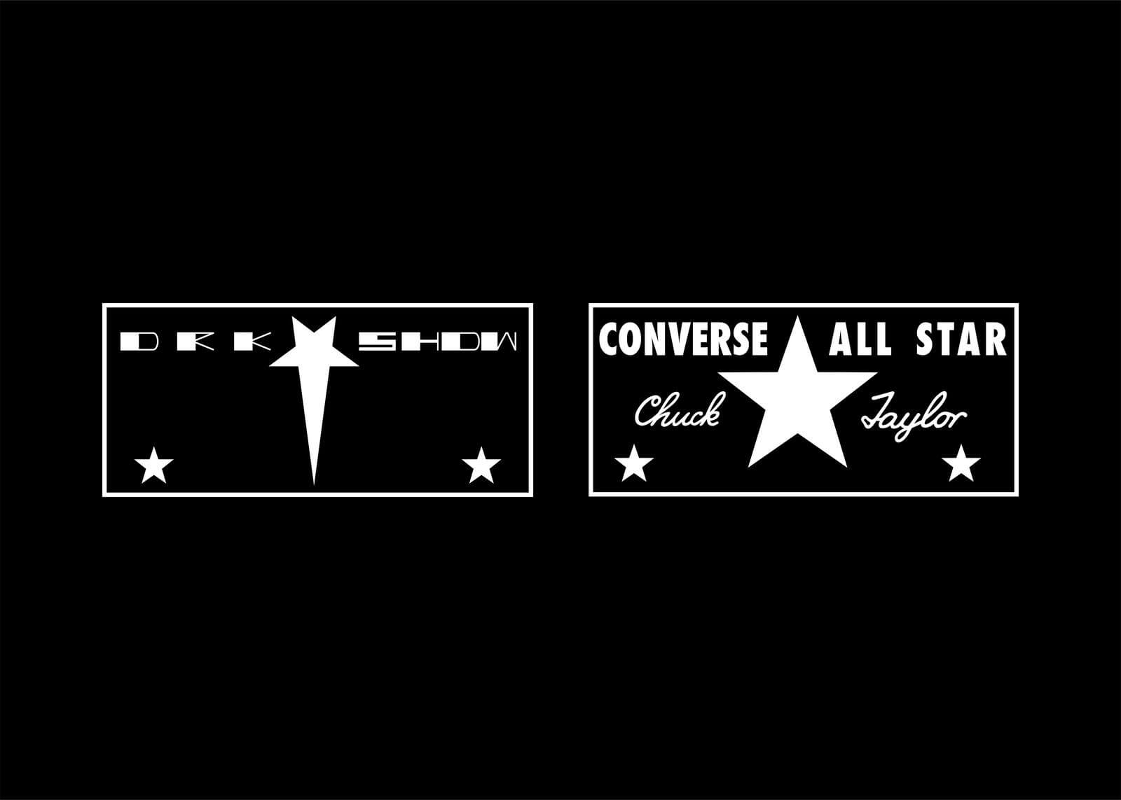 release of the Converse x Rick Owens - DRKSHDW - TurboDark Chuck 70 Collection