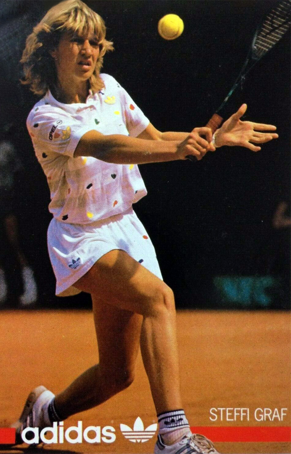 Steffi Graf - adidas Werbung aus den 80er Jahren
