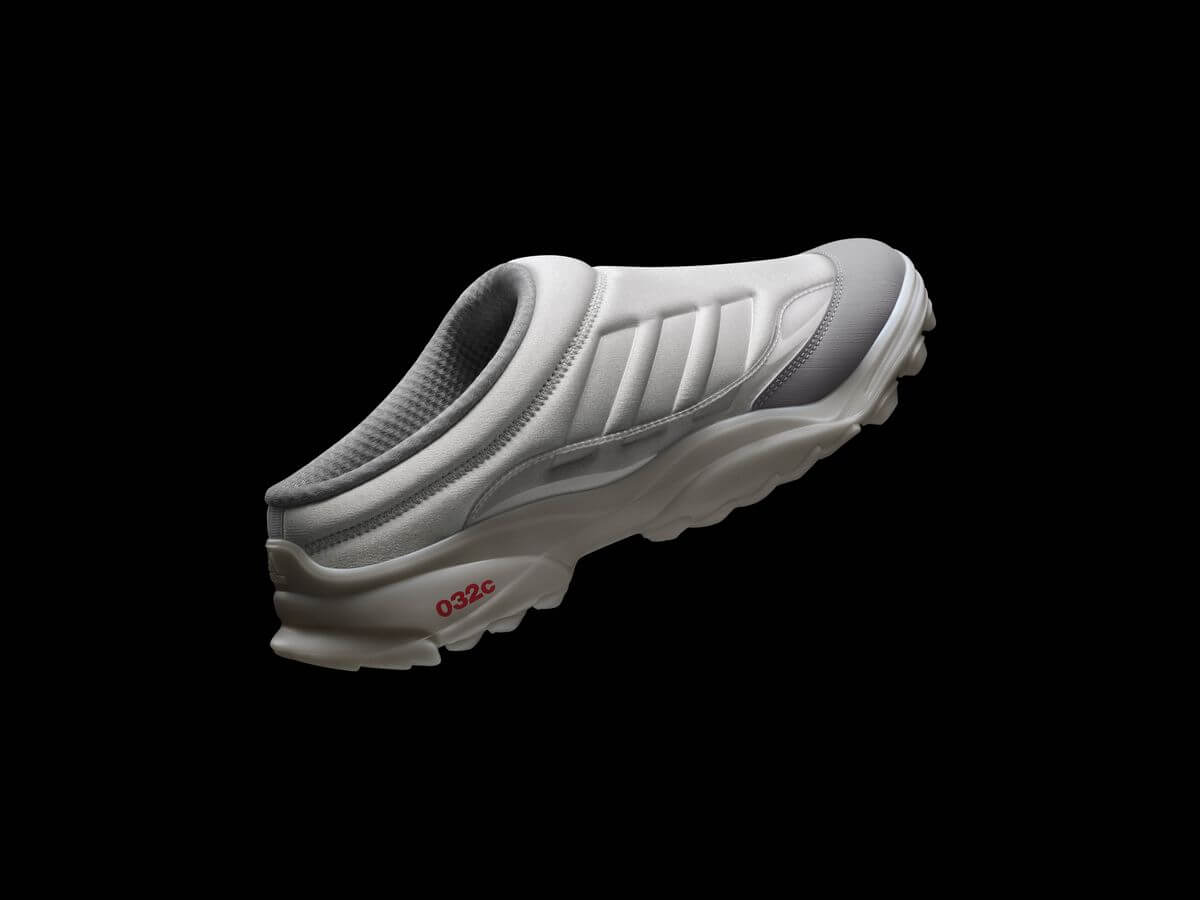 adidas x 032c - GSG Mule - grey one/midnight solid grey/solar blue - GW0249