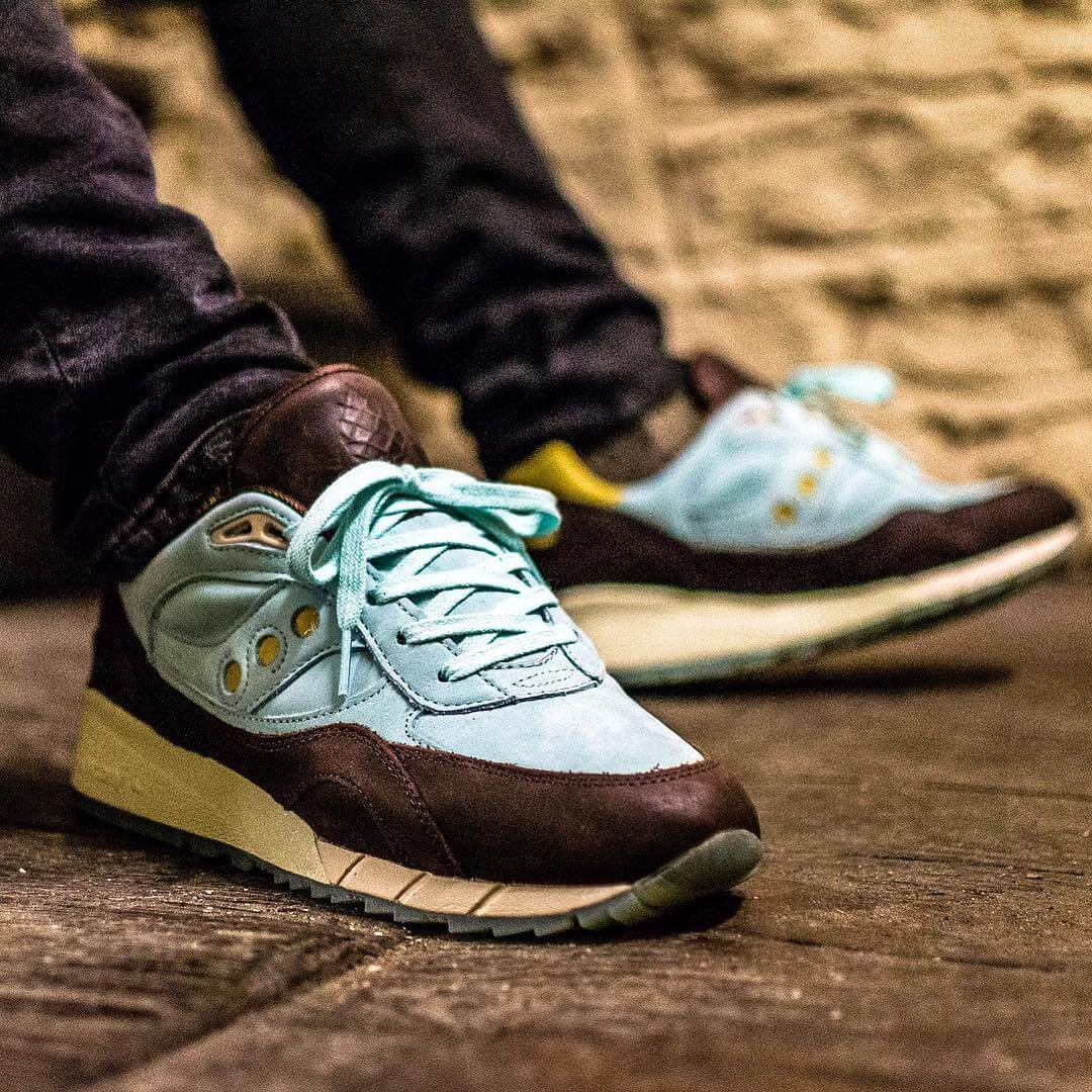 Saucony - Shadow 6000 - "Oktoberfest" - light blue/brown - S70403-1