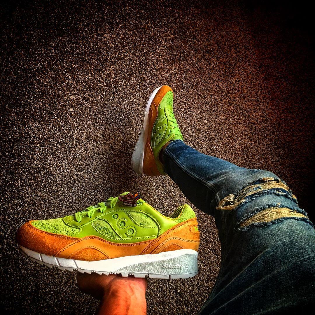 Saucony - Shadow 6000 - "Avocado Toast" - green/brown - S70447-1
