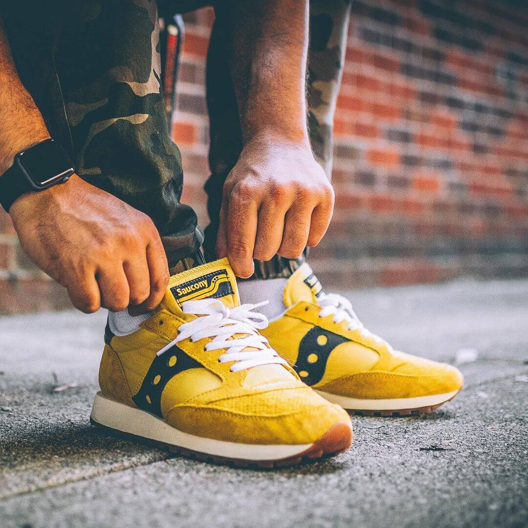 Saucony - Jazz Original Vintage - "Carolina Mustard" - mustard/black - S70478-1