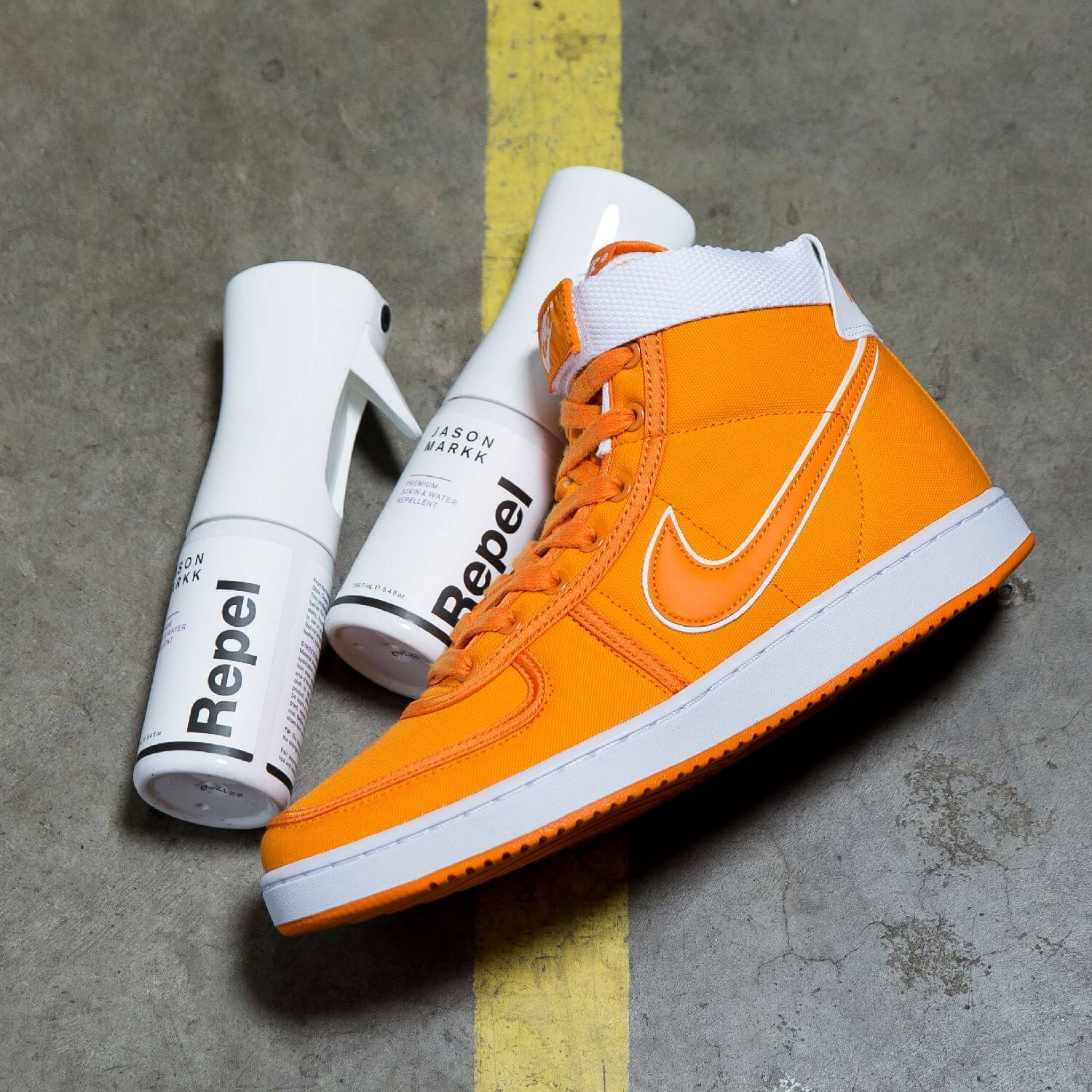 Nike Vandal High Supreme Back To The Future "Doc Brown" - bright ceramic/white-white - AH8605-800
